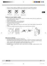 Предварительный просмотр 31 страницы ECG EWF 1280 IDA+++ Instruction Manual