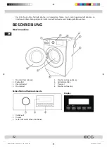 Предварительный просмотр 52 страницы ECG EWF 1280 IDA+++ Instruction Manual