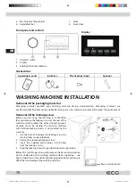 Предварительный просмотр 76 страницы ECG EWF 1280 IDA+++ Instruction Manual