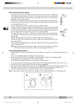 Предварительный просмотр 78 страницы ECG EWF 1280 IDA+++ Instruction Manual