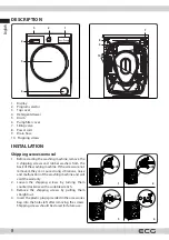 Preview for 8 page of ECG EWF 601000 BlackLine Instruction Manual