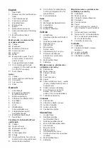 Preview for 3 page of ECG Forza 6600 Metallo Instruction Manual