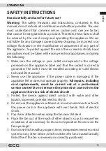 Preview for 3 page of ECG FS 40a Instruction Manual