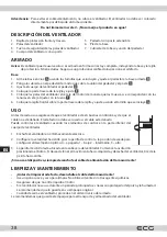 Предварительный просмотр 38 страницы ECG FS 43 Instruction Manual