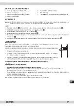 Предварительный просмотр 47 страницы ECG FS 43 Instruction Manual