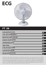 Preview for 1 page of ECG FT 30 Instruction Manual