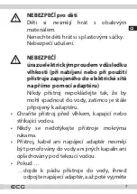 Preview for 7 page of ECG GRS 5540 CC Instruction Manual