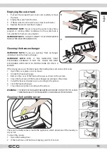 Предварительный просмотр 19 страницы ECG Heat BlackLine ETF 80 Instruction Manual