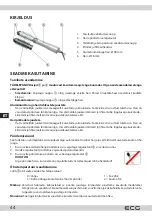 Предварительный просмотр 44 страницы ECG HK 130 ionic Instruction Manual