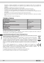 Preview for 84 page of ECG ICM 1253 Iceman Instruction Manual