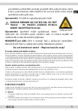 Предварительный просмотр 9 страницы ECG IV 18 Instruction Manual