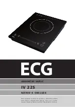 Предварительный просмотр 1 страницы ECG IV 22S Operating Manual