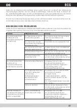 Предварительный просмотр 23 страницы ECG IV 22S Operating Manual