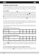 Предварительный просмотр 26 страницы ECG IV 30D Operating Manual