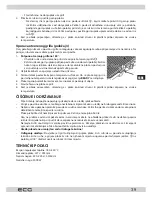 Предварительный просмотр 39 страницы ECG KG 100 Instruction Manual