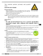 Предварительный просмотр 43 страницы ECG KG 100 Instruction Manual