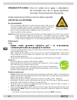 Предварительный просмотр 48 страницы ECG KG 100 Instruction Manual