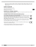 Предварительный просмотр 15 страницы ECG KG 300 deluxe Instruction Manual