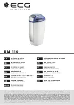 Preview for 1 page of ECG KM 110 Instruction Manual