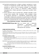 Предварительный просмотр 59 страницы ECG KM 1412 Aromatico Instruction Manual