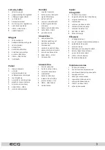 Preview for 3 page of ECG KM 150 Minimo Instruction Manual