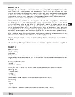 Preview for 13 page of ECG KN 128 E Operating Manual