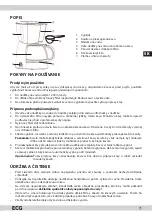 Предварительный просмотр 7 страницы ECG KP 129 black Instruction Manual