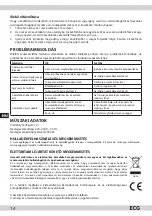 Предварительный просмотр 14 страницы ECG KP 129 black Instruction Manual