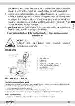 Предварительный просмотр 25 страницы ECG KP 2115 Black Instruction Manual