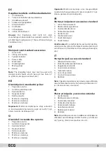 Preview for 3 page of ECG KR 454 Instruction Manual