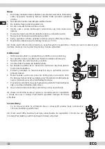 Предварительный просмотр 12 страницы ECG KR 814 Instruction Manual