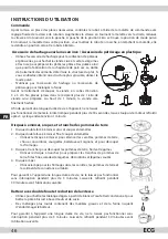 Предварительный просмотр 46 страницы ECG KR 814 Instruction Manual