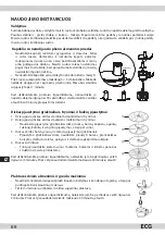 Предварительный просмотр 66 страницы ECG KR 814 Instruction Manual