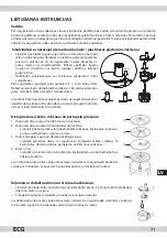 Предварительный просмотр 71 страницы ECG KR 814 Instruction Manual