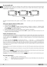 Preview for 6 page of ECG KV 1120 SM Instruction Manual