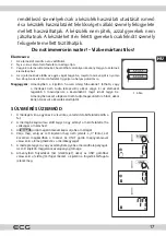 Предварительный просмотр 17 страницы ECG KV 1120 SM Instruction Manual