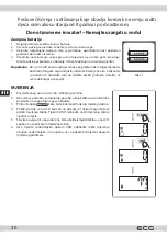 Предварительный просмотр 30 страницы ECG KV 1120 SM Instruction Manual