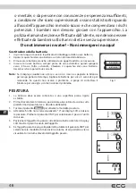 Предварительный просмотр 46 страницы ECG KV 1120 SM Instruction Manual