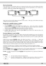 Предварительный просмотр 59 страницы ECG KV 1120 SM Instruction Manual