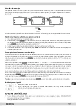 Предварительный просмотр 63 страницы ECG KV 1120 SM Instruction Manual