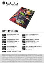 ECG KV 117 Chilli Instruction Manual preview