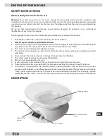 Preview for 19 page of ECG KV 118 Operating Manual