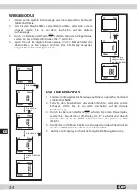 Предварительный просмотр 34 страницы ECG KV 119 Instruction Manual