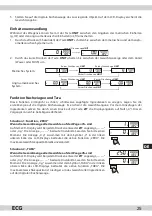 Preview for 25 page of ECG KV 130 Instruction Manual