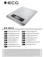 Preview for 1 page of ECG KV 135 S Instruction Manual