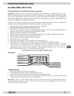 Предварительный просмотр 27 страницы ECG KV 135 S Instruction Manual