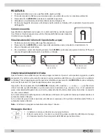 Предварительный просмотр 34 страницы ECG KV 135 S Instruction Manual