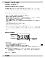 Предварительный просмотр 45 страницы ECG KV 135 S Instruction Manual