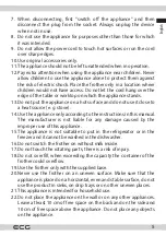 Preview for 5 page of ECG Latte Art Instruction Manual