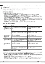 Preview for 8 page of ECG Latte Art Instruction Manual